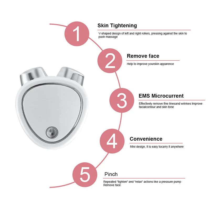 Microcurrent Facial Massage Device