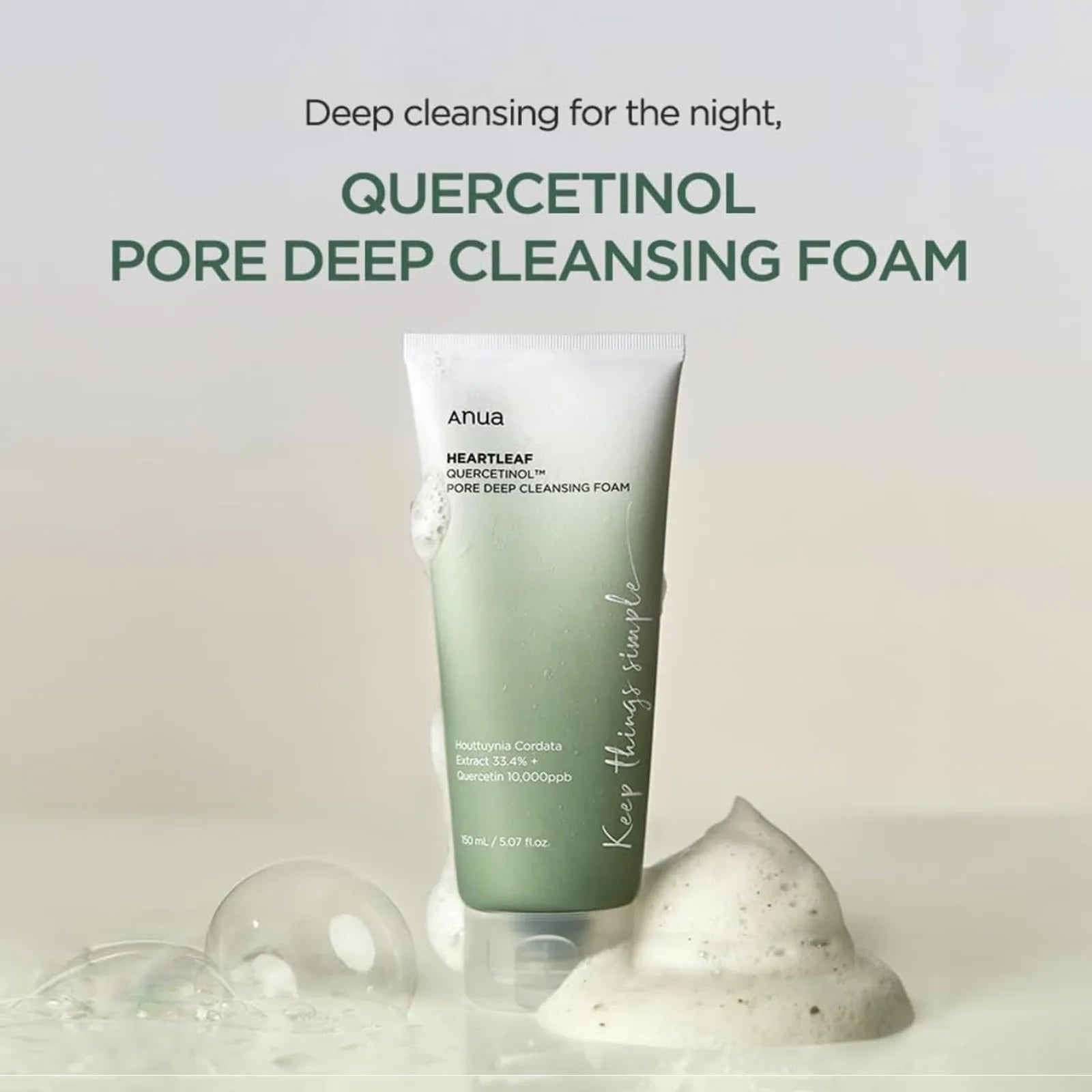 Pore Deep Cleansing Foaming Facial Cleanser