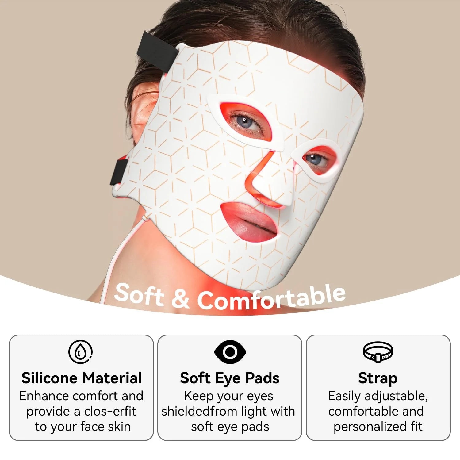 LED Light Therapy Face Mask